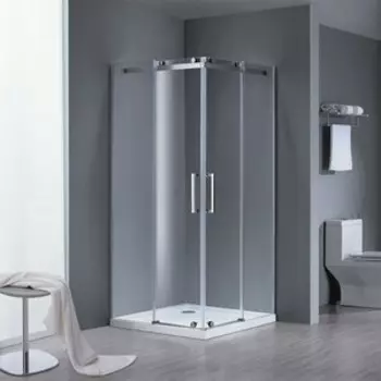 Душевой уголок Grossman Cosmo 100x100 прозрачный, хром (GR-1100)