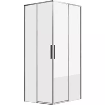 Душевой уголок Grossman Fly 80х80 прозрачный, хром (GR-8080Fl)