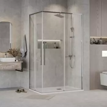 Душевой уголок Grossman Galaxy 110х100 прозрачный, хром (300.K33.01.1110.10.00)