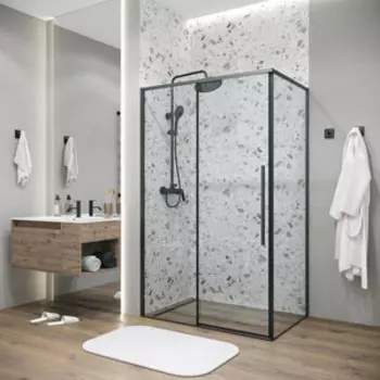 Душевой уголок Grossman Galaxy 140х90 прозрачный, черный матовый (120.K33.01.1490.21.00)