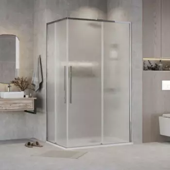 Душевой уголок Grossman Galaxy 90x80 шиншилла, хром (300.K33.01.9080.10.02)