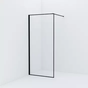 Душевой уголок IDDIS Slide 90 стекло прозрачное, профиль черный (SLI8BS9i23)