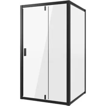 Душевой уголок Niagara Nova 100х70 прозрачный, черный (NG-83-10AB-A70B)