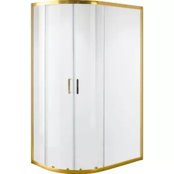 Душевой уголок Niagara Nova 120x80 прозрачный, желтое золото (64210811GOLD)