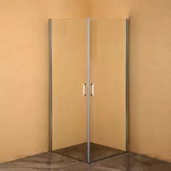 Душевой уголок Orange E04 100x100 прозрачный, хром (E04-100TCR)