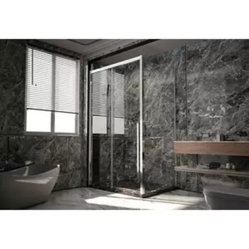 Душевой уголок Veconi Premium Trento PTC-SP-30CH 150х100 прозрачный, хром (PTC30-SP-150100-CH-01-C4)