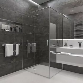 Душевой уголок Veconi Rovigo RV-073 100х90 прозрачный, хром (RV073-10090-01-C4)