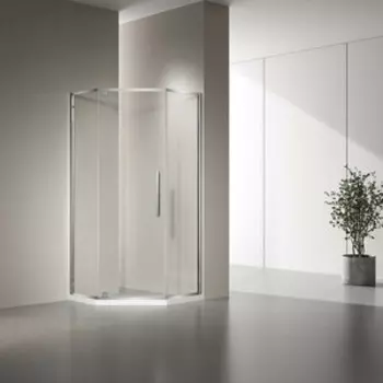 Душевой уголок Veconi Rovigo RV-35 90x90 прозрачный, хром (RV35-90-01-C7)