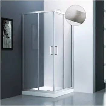 Душевой уголок Veconi Rovigo RV-84 120x80 прозрачный, брашированный алюминий (RV84-12080-01-C5)