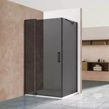 Душевой уголок Vincea Extra VSR-1E 90-100x90 тонированный, черный (VSR-1E901090CGB)
