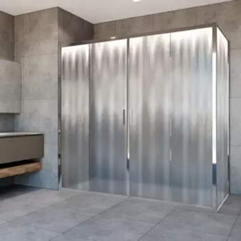 Душевой уголок Vincea Garda VSR-1G2 180x80 шиншилла, хром (VSR-1G28018CH)