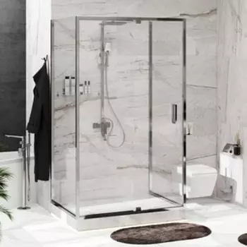 Душевой уголок Wasserkraft Berkel 48P 120х100 прозрачный, хром (48P26)