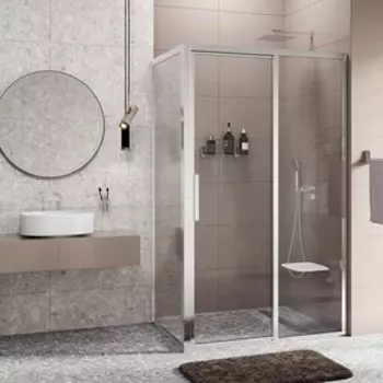 Душевой уголок Wasserkraft Lopau 32S 120х90 прозрачный, хром (32S07R)