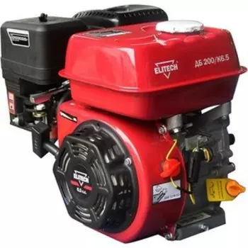 Двигатель бензиновый Elitech ДБ200/К6.5