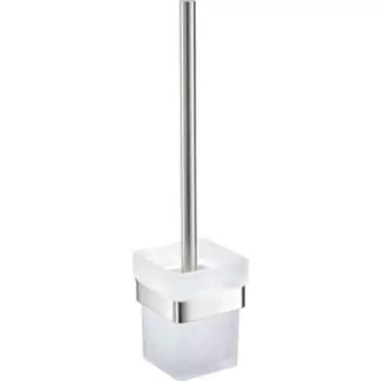 Ершик для унитаза Milacio Ultra квадратный стакан, нержавеющая сталь (MCU.954.SS)