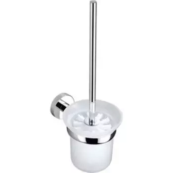 Ершик для унитаза Rav Slezak Colorado хром/стекло матовое (COA0500)