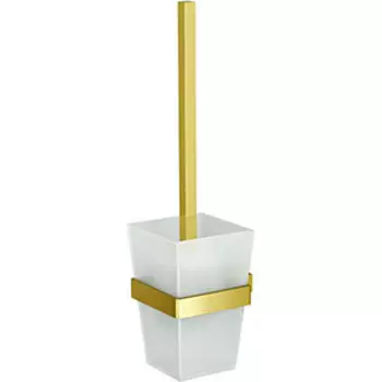 Ершик для унитаза Wasserkraft Sauer золото (K-7927)