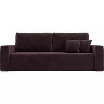 Еврокнижка Mebel Ars Манхэттен (велюр шоколадный / HB-178 / 16)