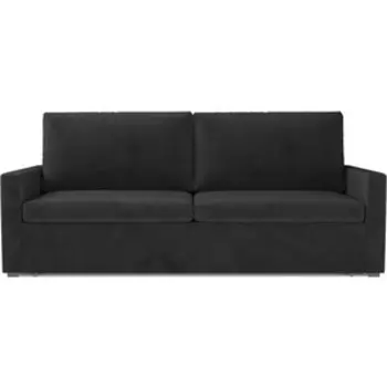 Еврокнижка Mebel Ars Поло (велюр черный НВ-178 17)