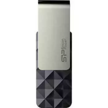 Флеш накопитель Silicon Power 32Gb Blaze B30 USB 3.0 Черный (SP032GBUF3B30V1K)