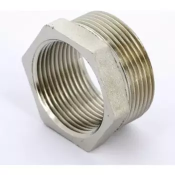 Футорка Uni-Fitt НВ 1 1/2'' x 1 1/4'' никелированная (604N6500)