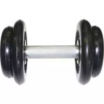 Гантель профессиональная MB Barbell ''Профи'' черная 8.5 кг