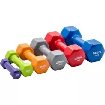 Гантель Profi Fit в виниловой оболочке 1 кг PF-VDB-1