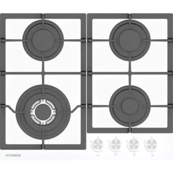 Газовая варочная панель Hyundai HHG 6436 WG