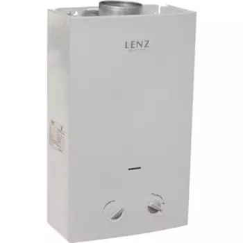 Газовый проточный водонагреватель LENZ TECHNIC TECHNIC 10L SILVER