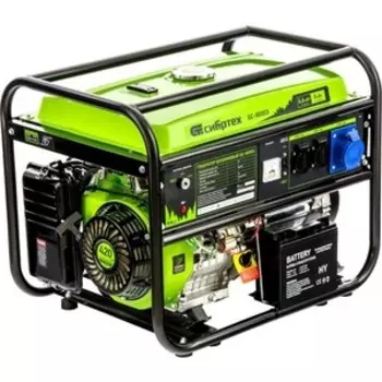 Генератор бензиновый СибрТех БС-8000Э