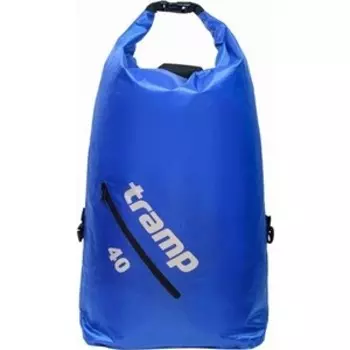 Герморюкзак TRAMP 40л Diamond Rip-Stop синий
