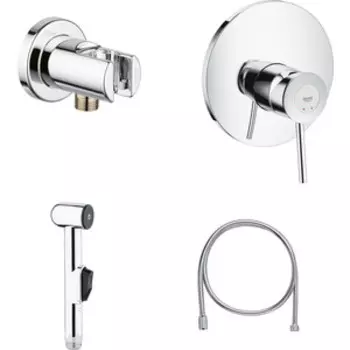 Гигиенический душ Grohe BauClassic с механизмом, хром (124434)