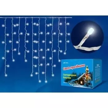 Гирлянда Uniel Уличная светодиодная (UL-00003932) бахрома 220V синий ULD-B3010-200/TBK Blue IP67