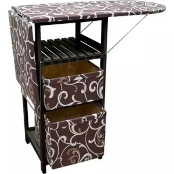 Гладильный комод одиночный Garden story ГК1-001 темный орех