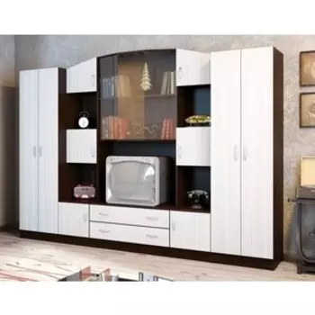 Гостиная ЭРА Макарена венге-лоредо ЛДСП