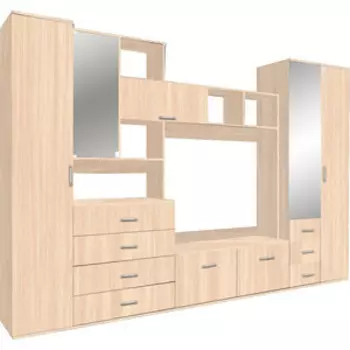 Гостиная LuxDorf СГ2 дуб млечный