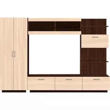 Гостиная LuxDorf СГ4 венге/дуб млечный