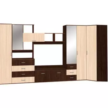 Гостиная LuxDorf СГ5 венге/дуб млечный