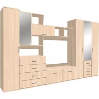 Гостиная LuxDorf СГ6 дуб млечный