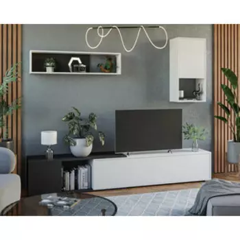 Гостиная Mebel Ars Флип (белый/Черный)