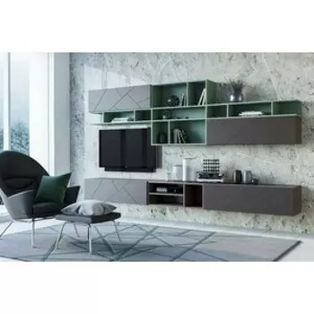 Гостиная Сильва Summit компл. 1 (НМ 011.86+НМ 011.86+НМ 011.88+НМ 014.21ВВ+НМ 014.21ВН+НМ 011.92+НМ 011.92+НМ 011.93) Муссон, Софт графит