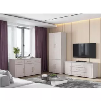 Гостиная Woodville Мотру кашемир / шампань комплектация 2 (584208)