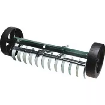 Грабли садовые Raco аэраторные, на колесах 12 зубцов, 400мм (4230-53843)