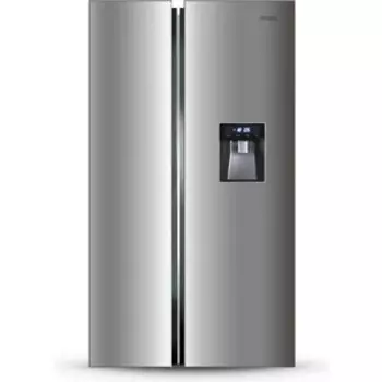 Холодильник Ginzzu NFK-521 SbS сталь