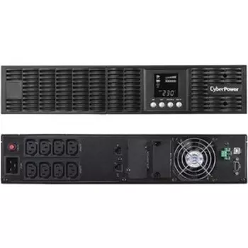Источник бесперебойного питания CyberPower OLS2000ERT2U 2000VA/1800W USB/RS-232/EPO/SNMPslot/RJ11/45/(8 IEC)