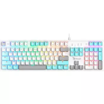 Игровая клавиатура A4Tech Bloody S510N механическая белый USB for gamer LED (S510N (ICY WHITE ))