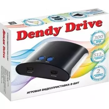 Игровая приставка Dendy Drive 300 игр