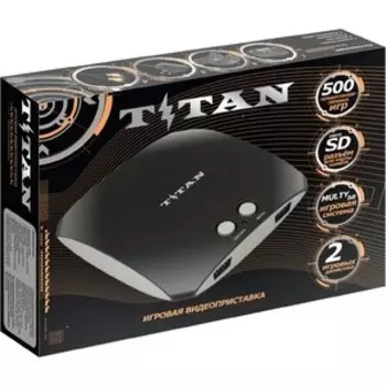 Игровая приставка Магистр Titan 500 игр черный
