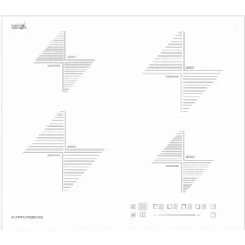 Индукционная варочная панель Kuppersberg ICS 604 W