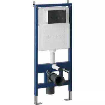 Инсталляция для унитаза Grossman 900.K31.01.000 с клавишей Style черная матовая